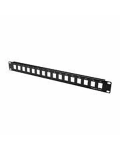 Patch panel modularni 19/1U sa 24 slota za UTP module UKP-B24-1U bez modula