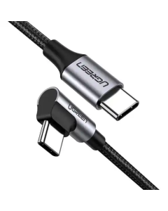 Kabl Ugreen US255 USB-A 2.0 na USB tip C 3A 1m 90 stepeni