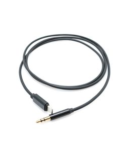 USB Data kabl Iphone Lightning na 3.5mm (AUX) muski JH-023, crna - U1710