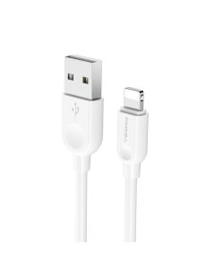 COMICELL USB data kabl Superior CO-BX14 2.4A Lightning 2m, bela - U1992