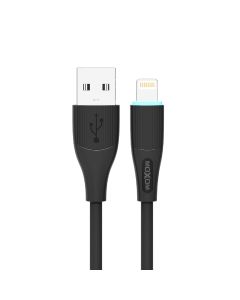MOXOM USB data kabl MX-CB169 3A Lightning 1m, crna - U2065