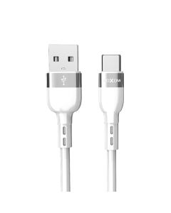 MOXOM USB data kabl MX-CB184 3A Type C 1m, bela - U2069