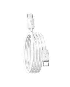 MOXOM USB data kabal MX-CB231 PD 60W Type-C na Type-C 1m, bela - U2078