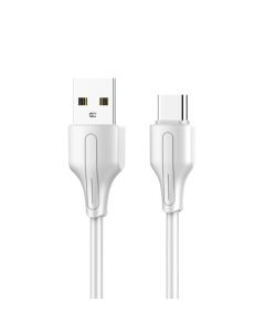 LDNIO USB data kabal LS541 Type-C 1m, bela - U2087