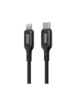 SUPERIOR USB data kabal SU-K105 Cink 27W 3A Type C na Lightning 1m, crna - U2110