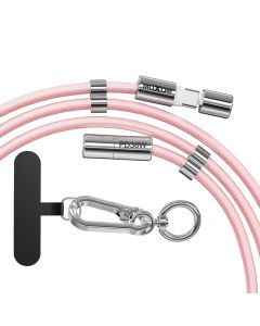 MOXOM USB data kabal MX-CB313 Type-C to Lightning strap, roza - U2141