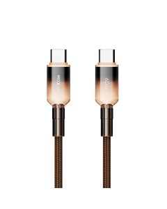 MOXOM USB data kabal MX-CB309 Type C na Type C PD 60W 1m, zlatna - U2143