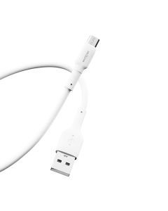 MOXOM USB data kabal MX-CB302 3A Type C, 1m, bela