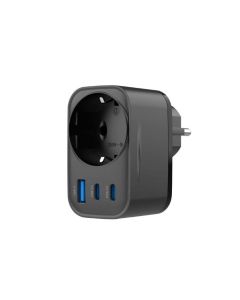 HAVIT Punjač brzi 1xUSB-A+2xUSB-C+šuko utič.