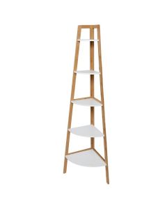 BOLZZ Ugaona polica bamboo 5 - BOLBAMB0005