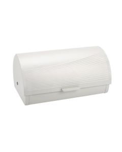 FG HAUS Kurtija za hleb i set 3 posude BR60, bela