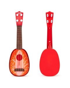 ECO TOYS Ukulele gitara za decu Jagoda, crvena - MJ030STRAWBERRY