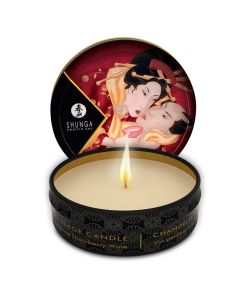 Shunga Ulje za masažu sa aromom jagode - 94526s
