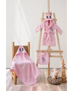DEKOR DOM Bade mantil set CB BABY BATHROOM SET - UNICORN