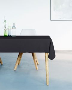 DEKOR DOM Stolnjak 140x140cm Mistral Uniline, crna - 024081