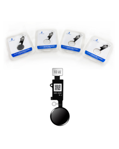 Univerzalno home dugme + flet za IPhone 7/7 Plus/8 /8 Plus JC crno - E2349