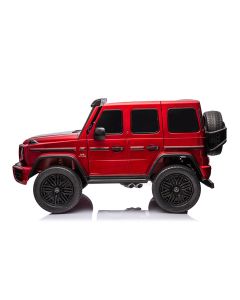 EUROBAJK Dečiji auto na akumulator dvosed Mercedes G63 4x4, crvena - 9887
