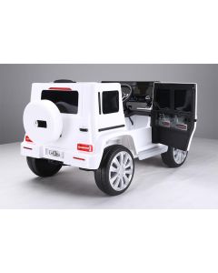 EUROBAJK Dečiji automobil na akumulator Mercedes G Class, bela - 10316-1