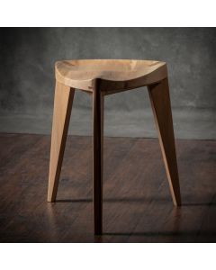 MEDA FURNITURE Hoklica Kurumi Oku Natur L – orah 45 cm - OrahL45izdNat