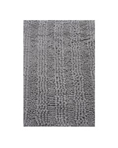 DEKOR DOM Prostirka za kupatilo 45x70cm Thick&Thin, siva - 024305