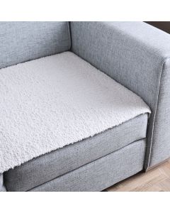 DEKOR DOM Fleker 70x70cm, bela - 024885