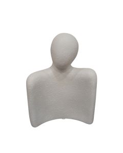 DEKOR DOM Dekorativna figura Lovers, bela - 024357