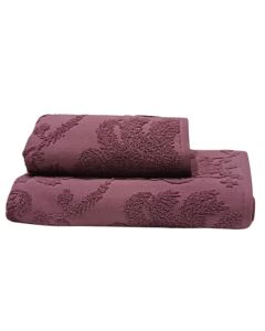 DEKOR DOM Peškir 70x140cm Jacquard, ljubičasta - 024900