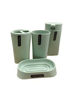 DEKOR DOM Set za kupatilo 1/4 Basic, mint - 024312