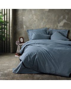 DEKOR DOM Komplet posteljina CB Ranforce double Plain Line, Antrasit - 042370
