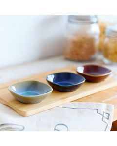 DEKOR DOM Činija SET RAMBLA 3kom 29x3.5cm - Multicolor - HML