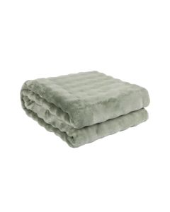 DEKOR DOM Ćebe SOFT WAVE 200x220 - Dark Green - 024927