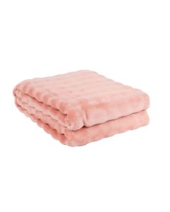DEKOR DOM Ćebe SOFT WAVE 200x220 - Terracotta - 024928