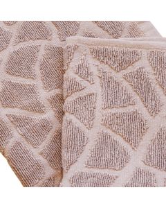 DEKOR DOM Peškir STONE 70x140cm  Light brown - 024587