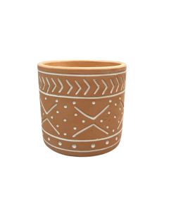 DEKOR DOM Saksija AZTECO AK086-135 14x14x13 - N03 - 023691