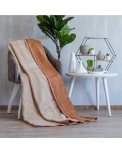 DEKOR DOM Ćebe ACRYLIC PLUS 150x200 - 810-920 - Brown Plain
