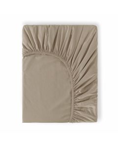 DEKOR DOM Čaršav CB SA GUMOM 90x200+30 - Beige