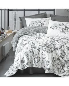 DEKOR DOM Posteljina CB RANFORCE DOUBLE - Dual - FLORVA