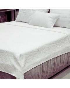 DEKOR DOM Frotir prekrivač STONE 200x210 - WHITE - 26