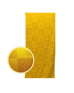 DEKOR DOM Plažni peškir BEACH MASTER - 70x150 - SHELL Golden