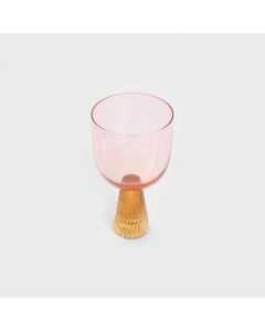 DEKOR DOM Čaša FANTASIE 0.31l 235292 - Pink/Yellow - HML