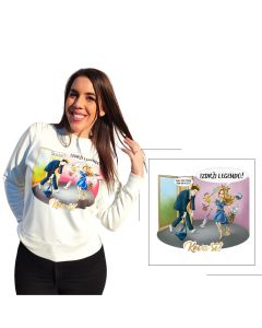 KEVA SI Dukserica - Izdrži legendo, bež