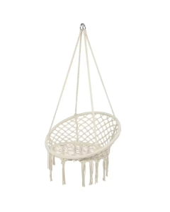 Viseća ljuljaška - gnezdo, krem