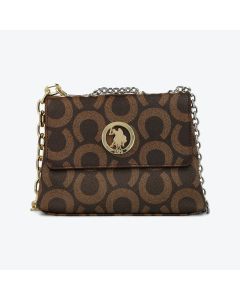US POLO Torbica Us23596-Brown W - US23596-BROWN