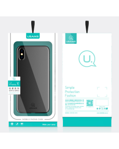 Maska za iPhone X/ XS Usams Gentle crna - IPXQR03