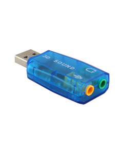 USB 2.0 zvučna karta 5.1 JWD-Sound4 plava - 77953