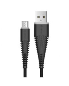 DEVIA Kabl USB data Flexible Fish Micro, crna, 1.5m - 251-1-1