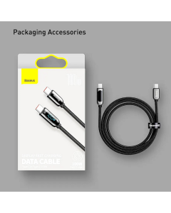 Kabel Baseus Fast Charging Type-C na Type-C 100W crni 1m - CATSK-B01