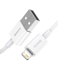 Kabel Baseus Superior Series Fast Charging USB na Lightning 2.4A beli 1m - CALYS-A02
