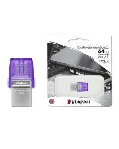 USB Kingston DTDUO3CG3/ 64GB 2 u 1 USB 3.2  Type-C/ Type-A 200MB/s - DTDUO3CG3-64GB-1