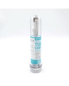 DEVIA Kabl USB Kintone Tube Cable Lightning 2.1A, bela - 291-1-1-1